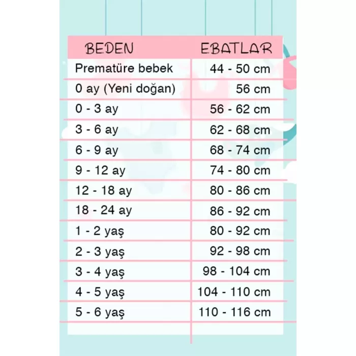 Dantel İşlemeli Lale Desenli 7 Parça Hastane Çıkış Seti %100 Pamuk