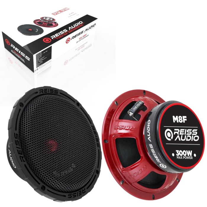 Rs-M8F Oto Midrange 20Cm 300 Watt (150 Rms) Kapaklı 2 Adet