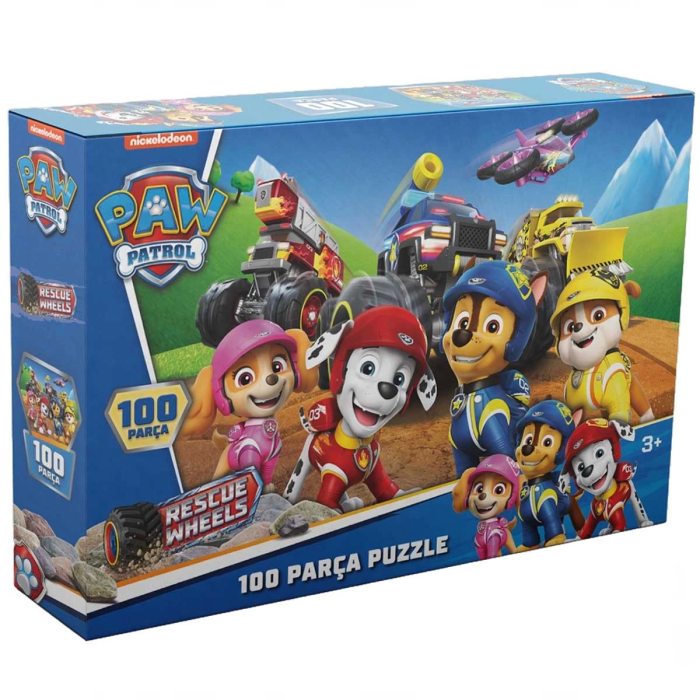 Paw Patrol 100 Parça Puzzle