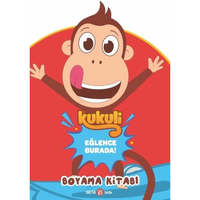 Kukuli - Eğlence Burada! Boyama Kitabı