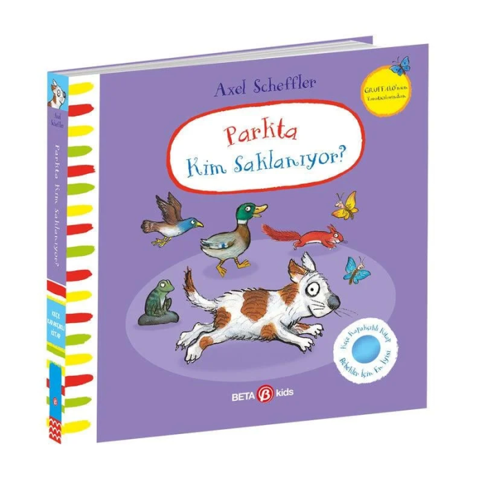 Parkta Kim Saklanıyor? (Keçe Kapaklı Kitap)