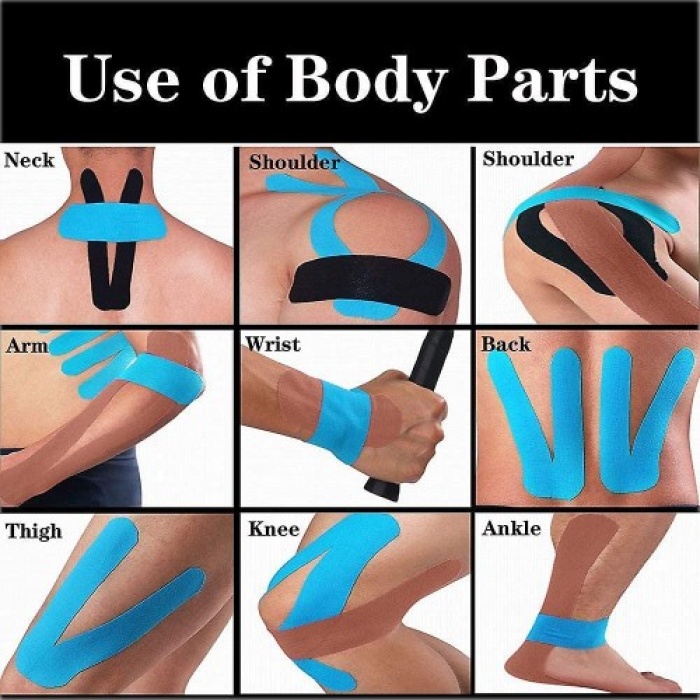 Ağrı Bandı Kinesiology Tape 5 Cm X 5 M