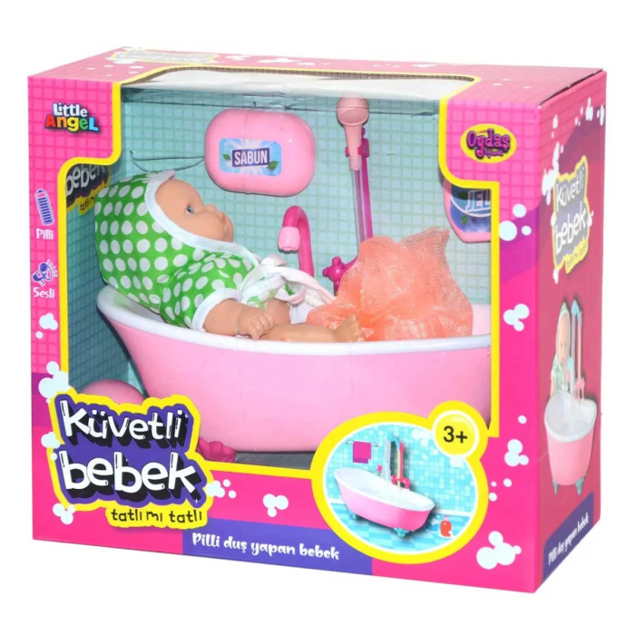 Küvette Duş Yapan Bebek 02605