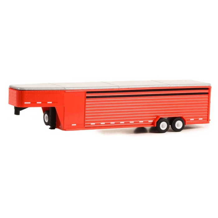 1/64 Continuous Gooseneck Livestock Trailer