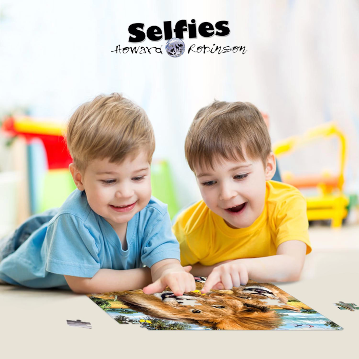 Prime 3D - Aslan Pelüş Ve Selfie 48 Parça Puzzle 15803