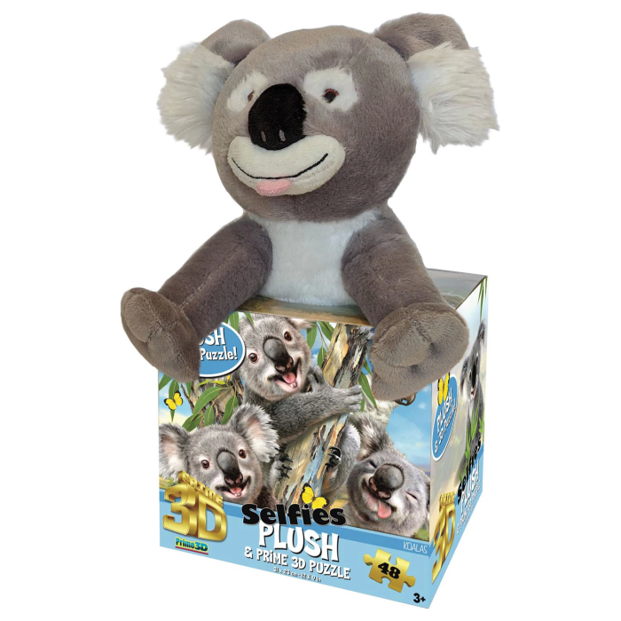 Prime 3D - Koala Pelüş Ve Selfie 48 Parça Puzzle 15805