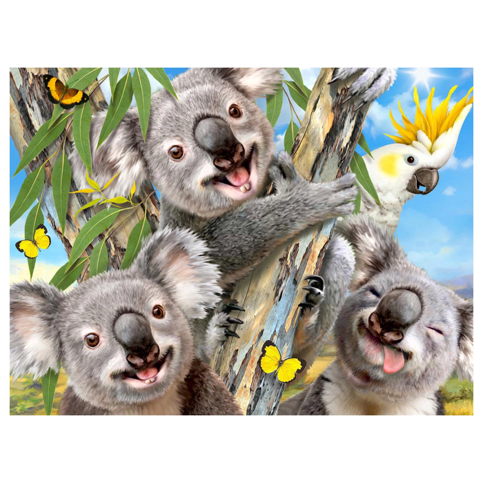 Prime 3D - Koala Pelüş Ve Selfie 48 Parça Puzzle 15805