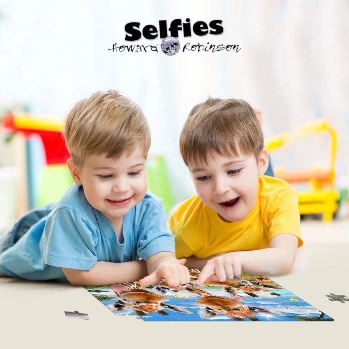 Prime 3D - Zürafa Pelüş Ve Selfie 48 Parça Puzzle 15802