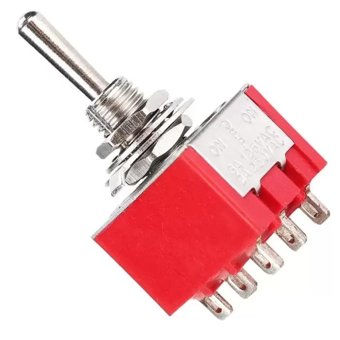 Toggle Swi̇tch On-Off-On Ø6Mm Mts-303 (Ic-148B) (4172)