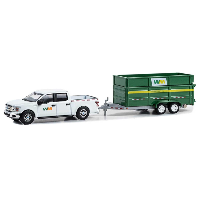 1/64 2018 Ford F-150 Xlt With Double-Axle Dump