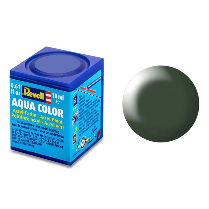 363 - Aqua Color Dark Green - Silk Boya - 18 Ml