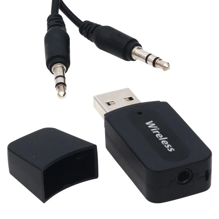 3.5 Jack Usb To Wireless Aux Music Receiver(Çevi̇ri̇ci̇) (4172)