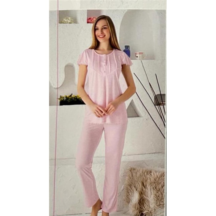 Limissi Kadın Pijama Takım 23404 Pembe