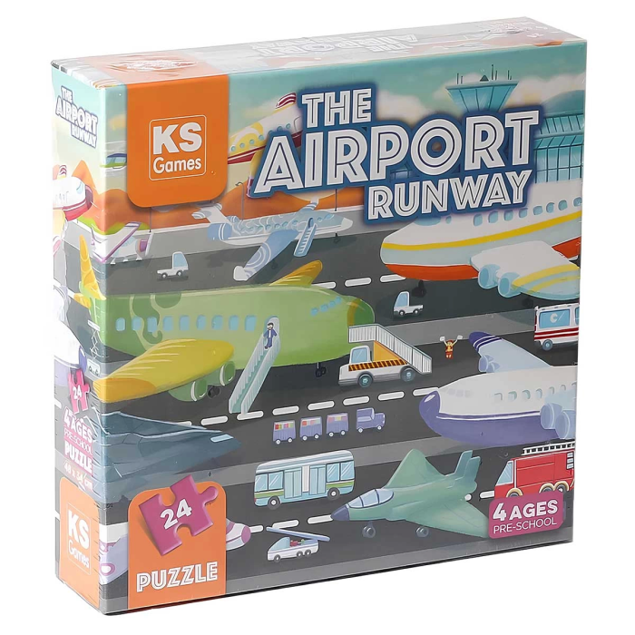 Ks Games The Airport Runway Pre-School Puzzle