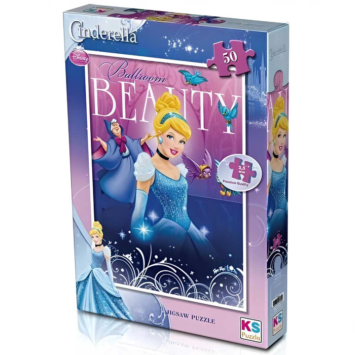 Ks Games Cinderella 50 Parça Puzzle