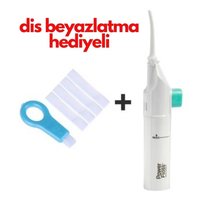 2Si 1 Arada Mekanik Diş Ve Ağız Temizleme & Diş Beyazlatma Seti Kod/Renk: Power Floss