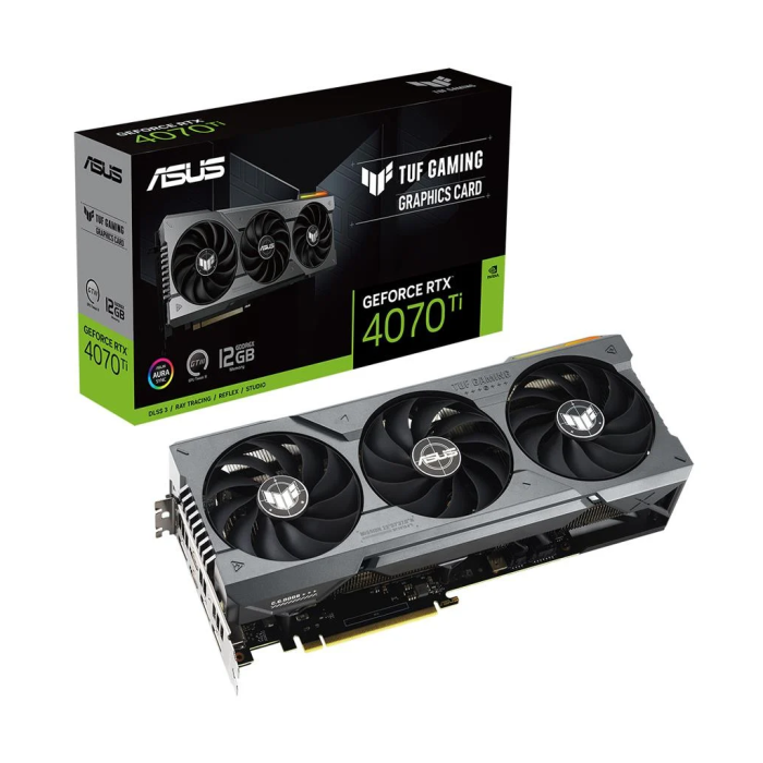 Asus Tuf-Rtx4070Ti-12G-Gaming, 12Gb, 192Bit, Gddr6X, 2Xhdmi, 3Xdp Gaming Ekran Kartı