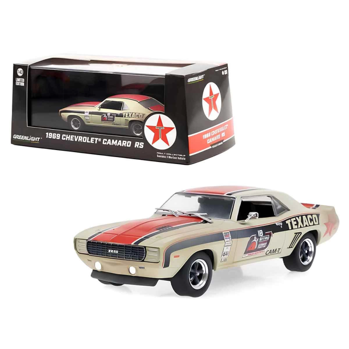 1:43 1969 Chevrolet Camaro Rs Texaco