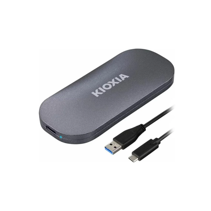 Kioxia Exceria Plus, Lxd10S001Tg8, 1Tb, 1050/1000, Gen2, Usb 3.2, Taşınabilir Harici Ssd