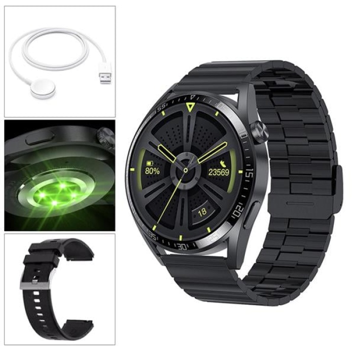 Watch Akilli Saat Ios Android Kablosuz Şarj Bluetooth