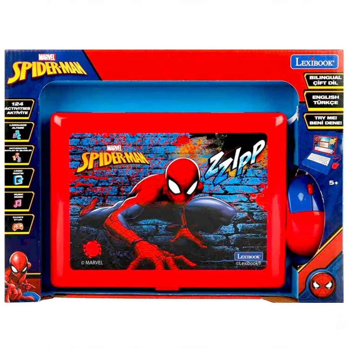 Spiderman İngilizce Türkçe Laptop