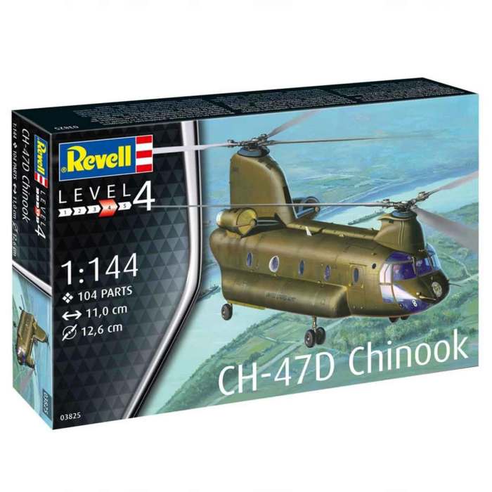 1:144 Ch-47D Chinook Model Seti 03825