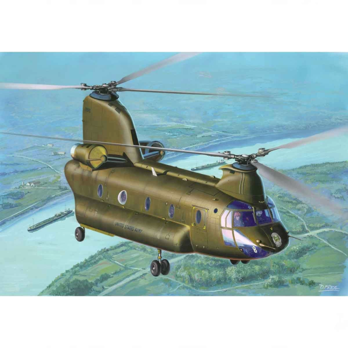 1:144 Ch-47D Chinook Model Seti 03825