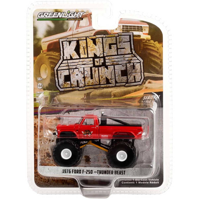 1:64 1976 Ford F-250 Thunder Beast