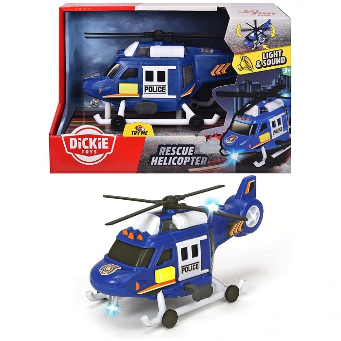 Toys Sesli Ve Işıklı Kurtarma Helikopteri