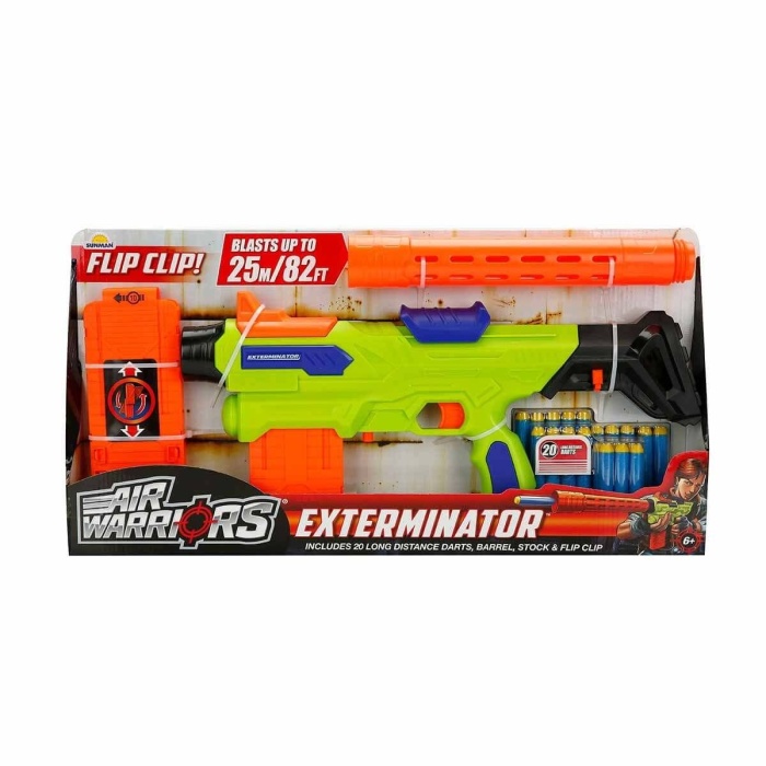 Air Warriors Exterminator Sünger Dart Atan Oyuncak