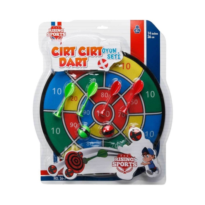 36789 Cırt Cırt Dart -  İğnesiz Dart Seti 36 Cm