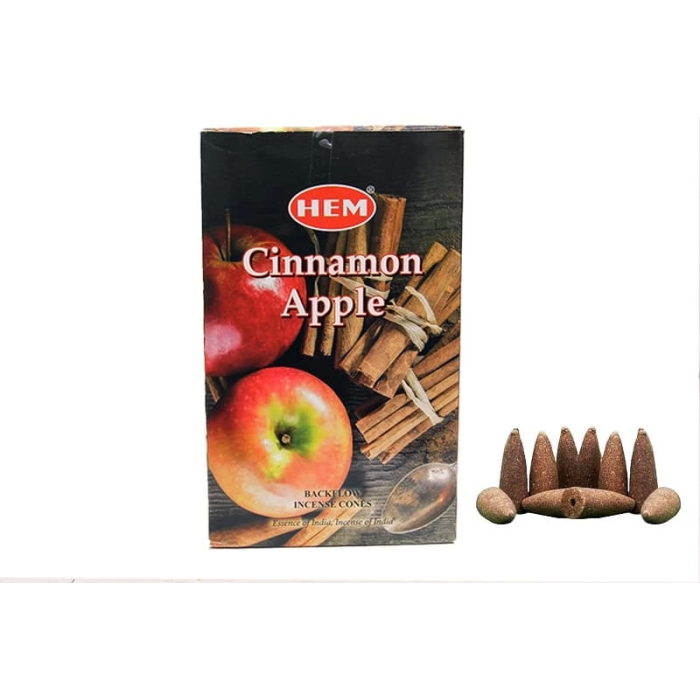 Cinnamon Apple Back Flow Konik Tütsü Tütsü 10Lu..