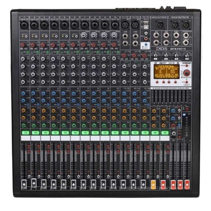 Dpx-Pro16 4X1250 Watt 16 Kanal Power Mixer