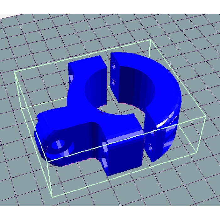 Bisikletin Arka Çamurluğunun Koltuk Borusuna Güçlendirilmiş Bağlantısı. 3D845191