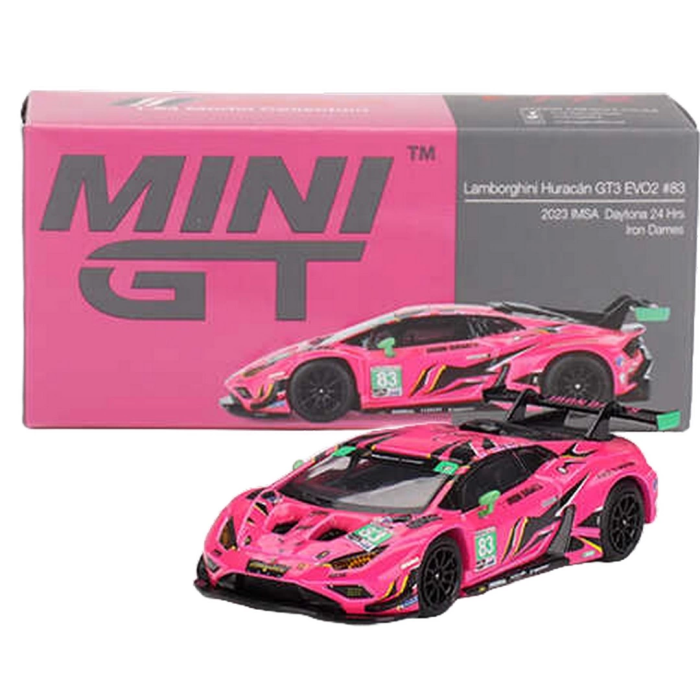 1/64 Lamborghini Huracán Gt3 Evo2 #83 Iron Dames 2023 Imsa Daytona 24