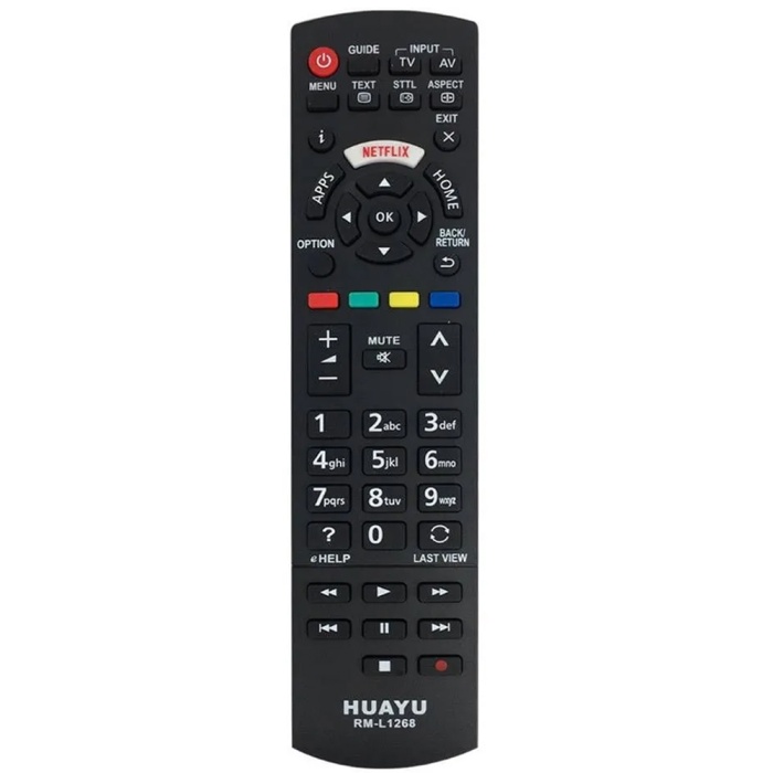 Huayu Kl Rm-L1268  Netflix Tuşlu Lcd Led Tv Kumanda