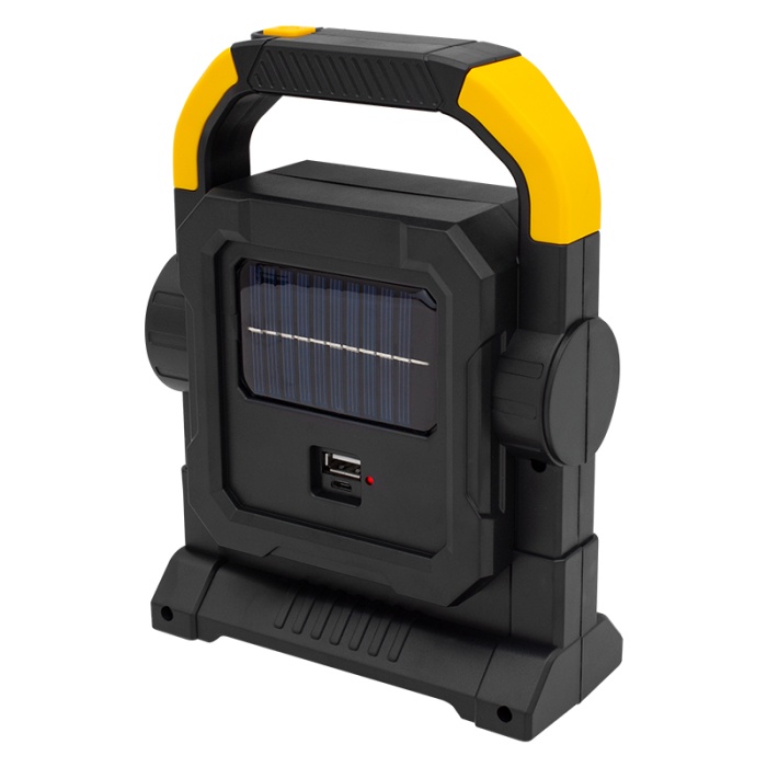 Hc-7078-C 3 Çalişma Modlu Ledli̇ Solar Taşinabi̇li̇r Şarjli Solar Lamba