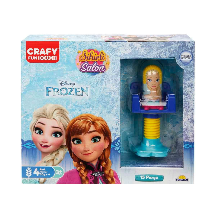 Frozen Sihirli Salon Oyun Hamur Seti 200 G 15 Parça