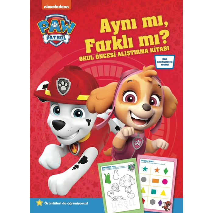 Paw Patrol Aynı Mı Farklı Mı? Okul Öncesi 38086Bt