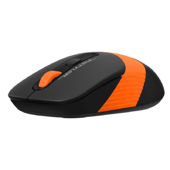 A4 Tech Fg10 (Turuncu) Fstyler 2,4Ghz Kablosuz Optik Mouse, 10-15Metre, 4 Buton, Nano Alıcı