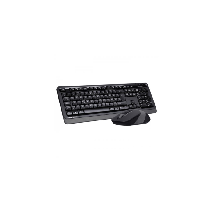 A4 Tech Fg1010 Gri Fstyler Türkçe (F) 2,4Ghz  Kablosuz Klavye Mouse Set