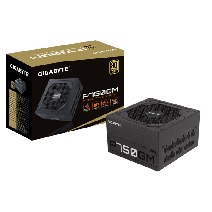 Gigabyte Gp-P750Gm, 750W, 80+ Gold, Full Modüler, Gaming Power Supply