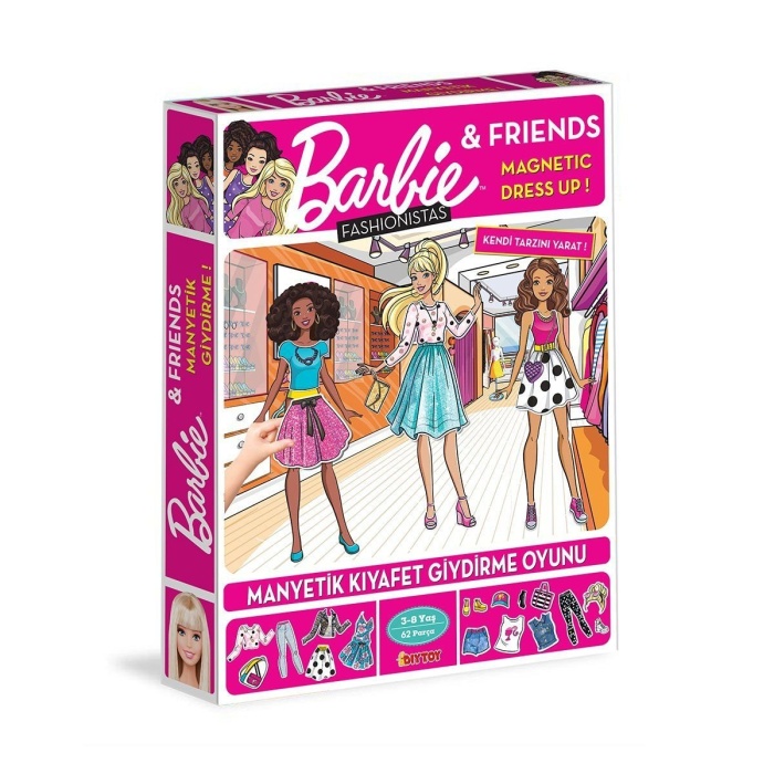 1901 Dıytoy, Barbie Fashionistas Kıyafet Giydirme