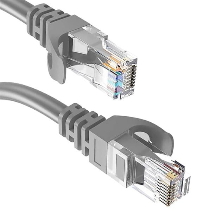 G505Z Gri̇ 2 Metre Patch Ethernet Cat6 Kablo