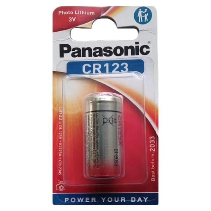 Panasoni̇c Cr123Al/1B 3 Volt Li̇tyum Cr123 Tekli̇ Fotoğraf Maki̇nesi̇ Pi̇li̇