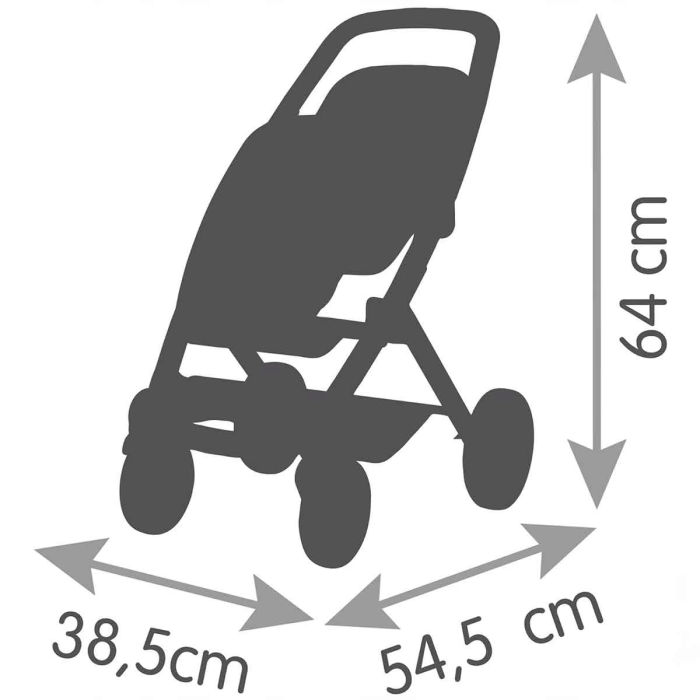 Maxi-Cosi İkiz Oyuncak Bebek Arabası Pembe