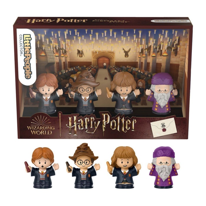 Hvg45  Collector Harry Potter Ve Felsefe Taşı 4Lü Figür Paketi