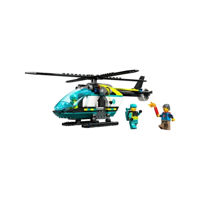 60405 ® City Acil Kurtarma Helikopteri 226 Parça +6 Yaş