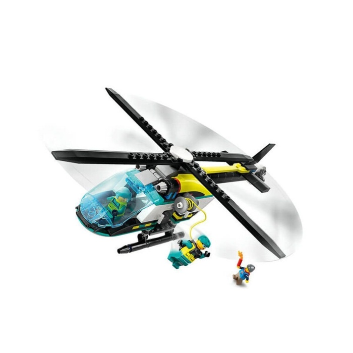 60405 ® City Acil Kurtarma Helikopteri 226 Parça +6 Yaş