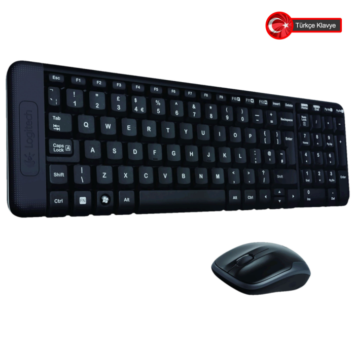 Mk220 (920-003163) Kablosuz Türkçe Q Klavye/Mouse Set